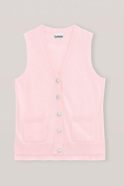 cashmere vest 345 ganni small